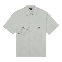 New Balance Trend Short Sleeve Shirt Asia Sizing 'Light Grey' AMJ22360-DRA