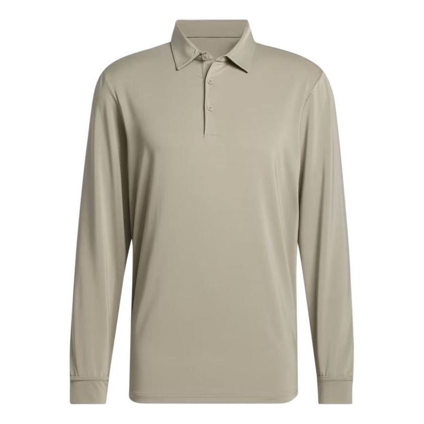 adidas Long Sleeve Polo Shirt Asia Sizing 'Green' IT7212