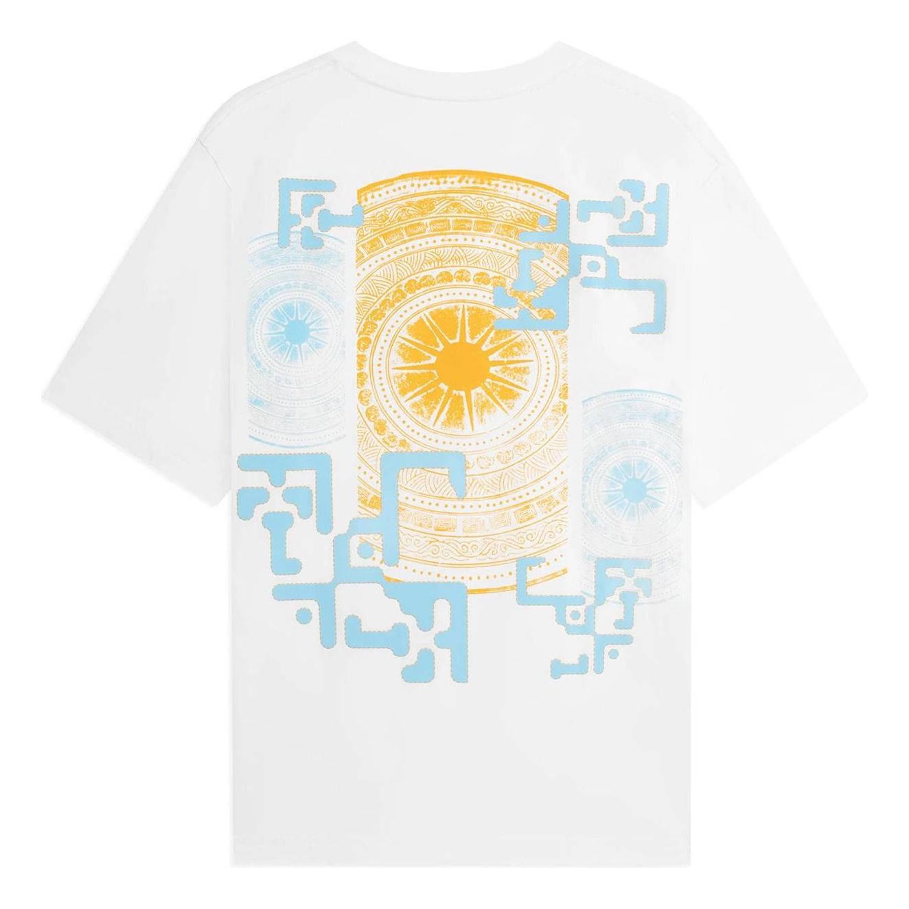 Li-Ning Geometry Graphic T-shirt 'White' AHSSB29-1