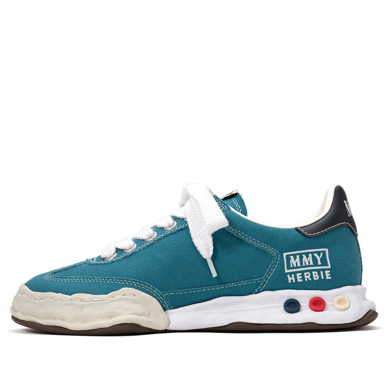 Maison MIHARA YASUHIRO HERBIE OG Sole Canvas Low-top Sneaker 'Blue' A09FW704-BLU