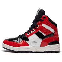 (WMNS) PONY M100 High White/Red 01W1M101RD