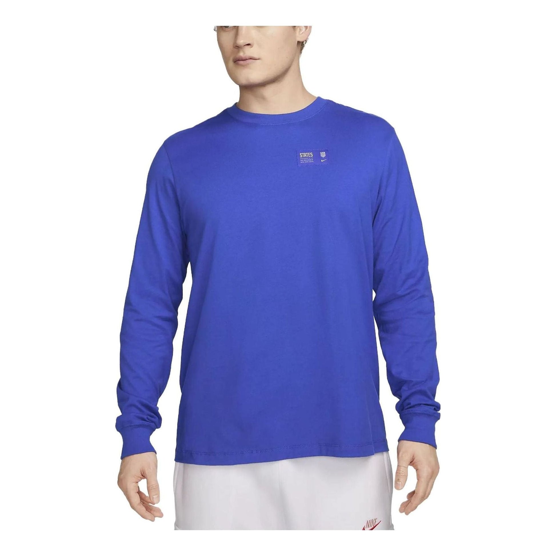 Nike U.S. Long Sleeve Ignite T-shirt 'Bright Bllue' DH9871-452