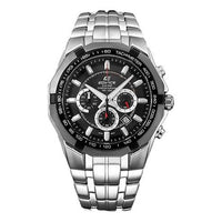 CASIO Male EDIFICE Japan / South Korea Fashion Mens SilverBlack Analog EF-540D-1AVUDF