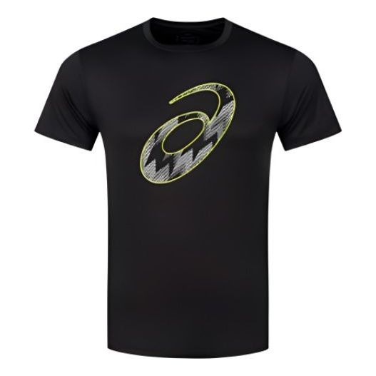 ASICS Short Sleeve Running Top 'Performance Black' 2011D076-001