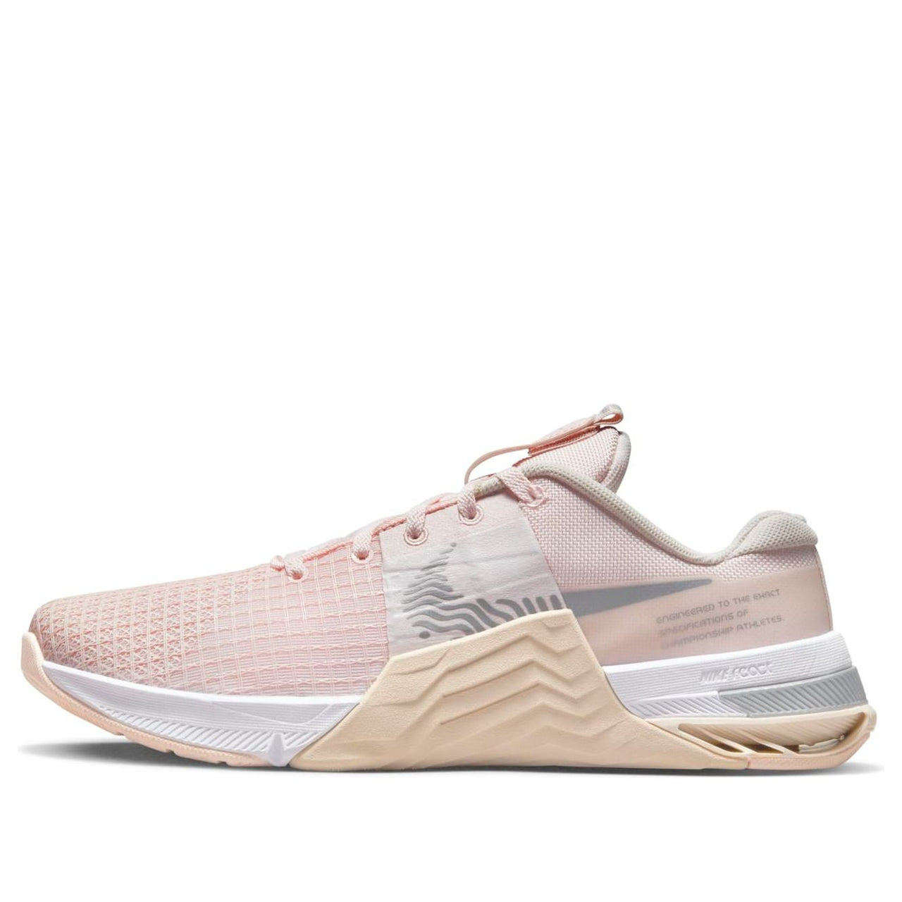 (WMNS) Nike Metcon 8 'Light Soft Pink Metallic Silver' DZ4702-600