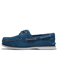 Timberland 2 Eye Classic Boat Shoes 'Dark Blue' A2A6XL79