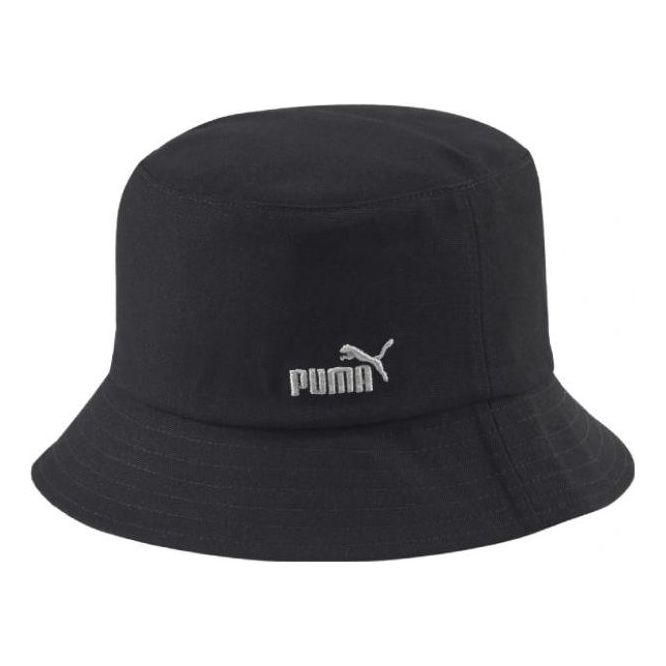 PUMA Logo Core Bucket Hat 'Black White' 02403701