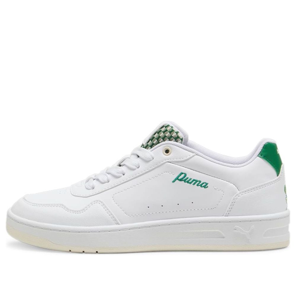 (WMNS) PUMA Court Classy Blossom 'White Archive Green' 395092-01