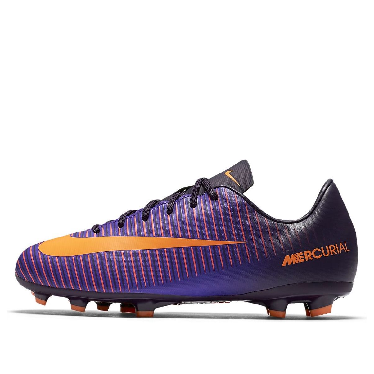 (GS) Nike JR Mercurial Victory 6 FG 'Purple Yellow' 831945-585