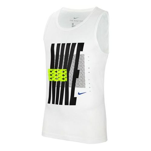 Men's Nike DRI-FIT Training White Vest CT8447-100