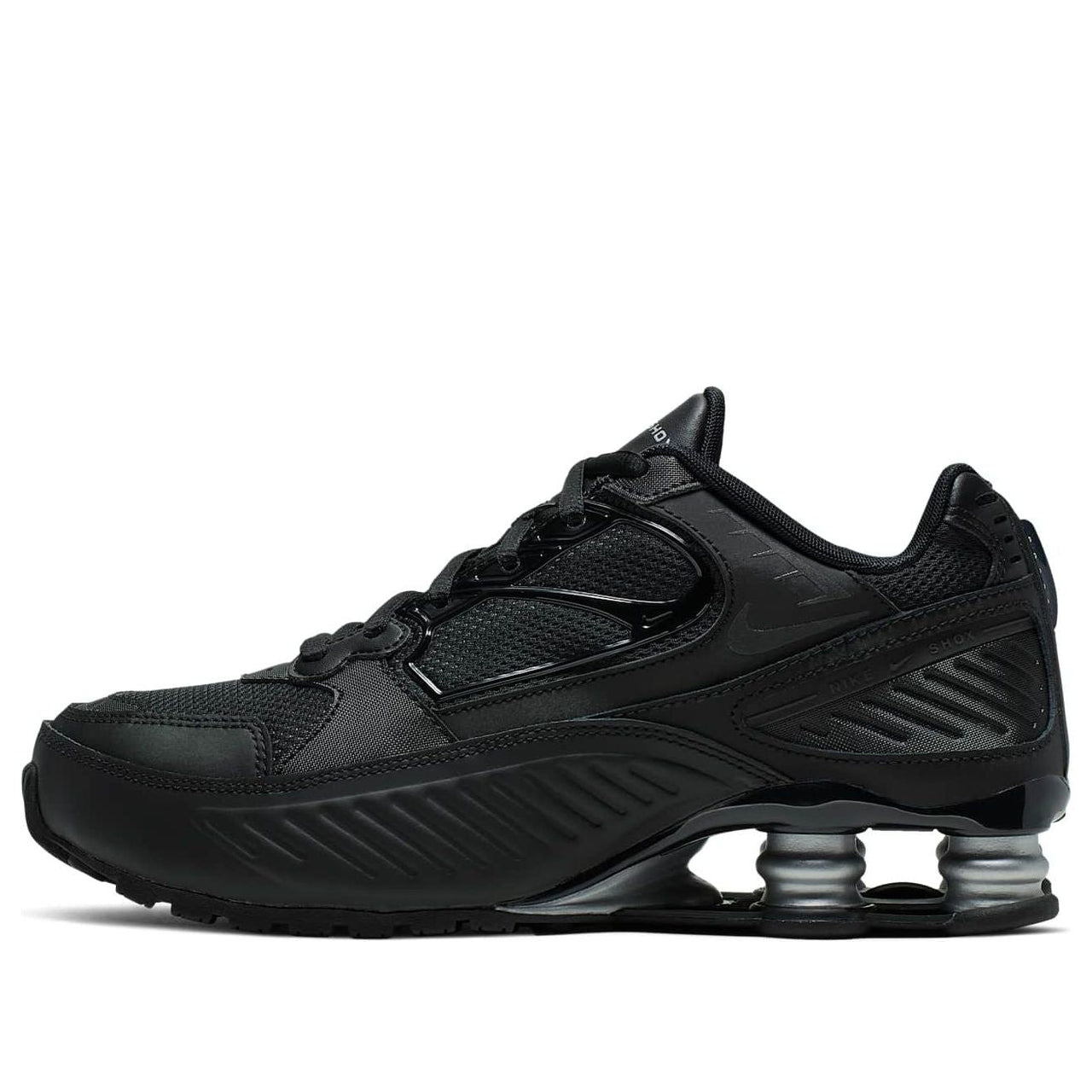 (WMNS) Nike Shox Enigma 'Black Metallic Silver' BQ9001-004