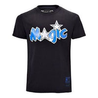 Mitchell & Ness NBA Orlando Magic Round Neck Pullover Printing Couple Style Black MN13S24-ORL-BLACK