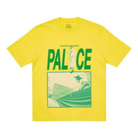 PALACE Some Kinda Skate T-Shirt Pattern Short Sleeve Unisex Yellow P20TS204