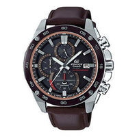 CASIO Waterproof EDIFICE Sapphire Crystal Solar Powered Mens Brown Analog EFS-S500BL-1AVUPRD