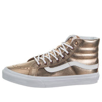 Vans SK8-HI Slim Casual Skateboarding Shoes Gold VN0A32R2LZ9