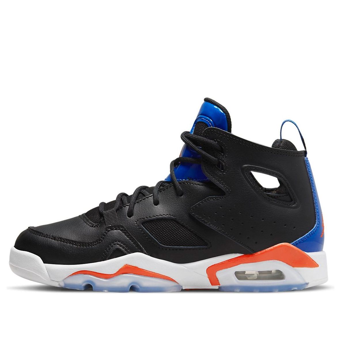 (GS) Air Jordan Flight Club 91 'Black Royal Orange' DM1685-008