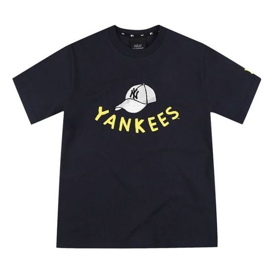 MLB New York Yankees NY Short Sleeve Unisex Black 31TST8931-50N