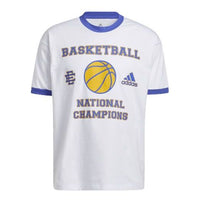 adidas x Eric Emanuel Crossover Ee Smr Tee Basketball Sports Round Neck Short Sleeve White H48543