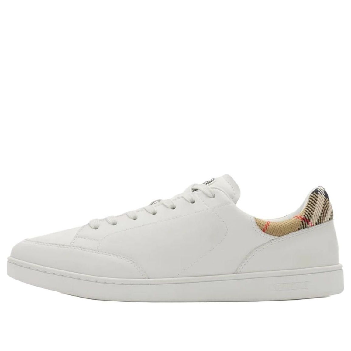 Burberry 26 Leather Set Sneakers 'White Sand Beige' 81188501