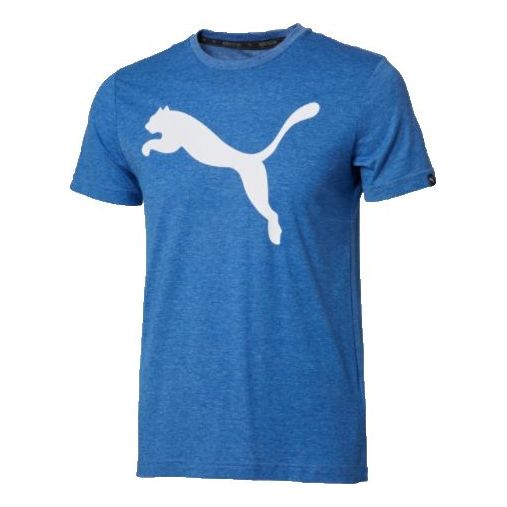 PUMA Casual Sports Running Breathable Round Neck Short Sleeve Blue 593040-90