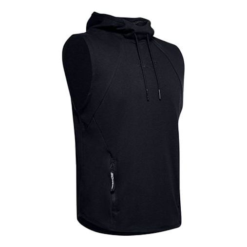 Under Armour SC30 Sleeveless Hoodie 'Black' 1351316-001