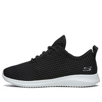 (WMNS) Skechers Ultra Flex Low-Top Running Shoes Black 66666183-BLK