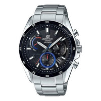 CASIO EDIFICE Sapphire Crystal Stainless Steel Strap Mens Black Analog EFB-510JDB-1A