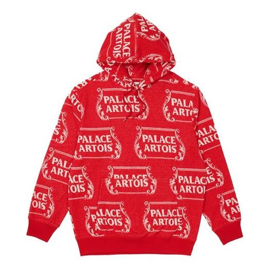 PALACE x Stella Artois Crossover Full Print Alphabet Logo Unisex Red PAL-SS21-16