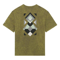 Li-Ning Graphic Pocket Loose Fit T-shirt 'Olive Green' AHSS161-4
