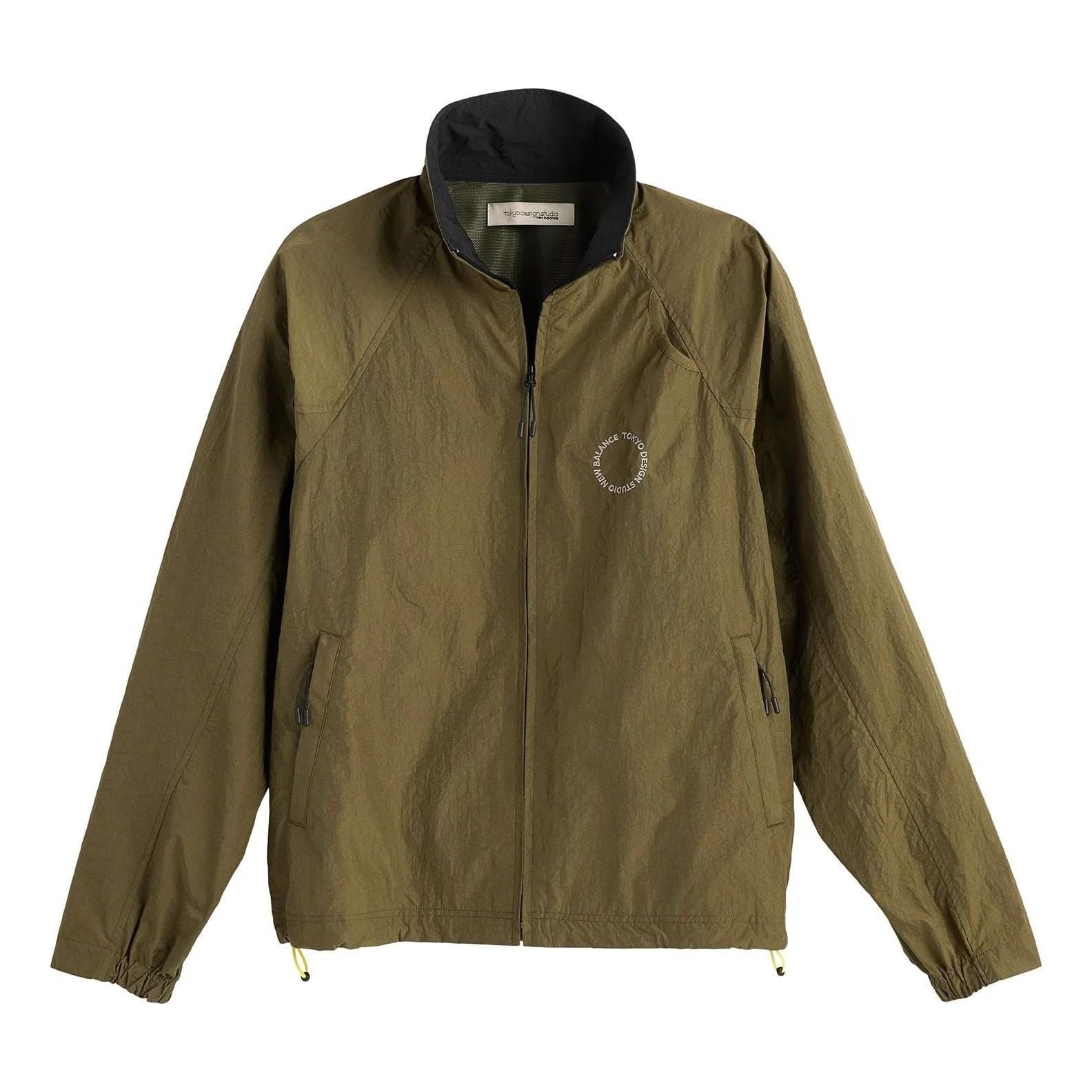 TOKYO DESIGN STUDIO New Balance Nylon Wind Jacket Asia Sizing 'Dark Moss' UJ45170-DMO