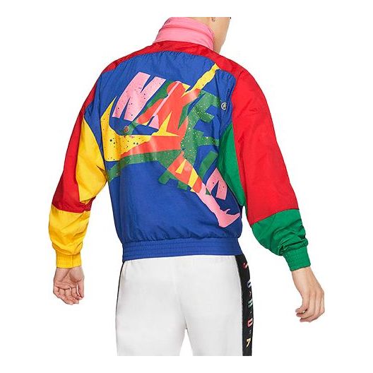 Men's Nike Large Logo Knit Sports Jacket CV7418-891