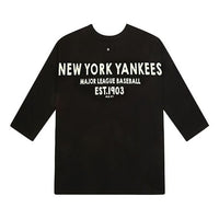 MLB Back Alphabet Printing 7 Sleeve Black 31TSW1031-50L