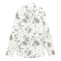 Off-White Paperclip Print Long Sleeve Shirt OMGA138F20FAB0050110