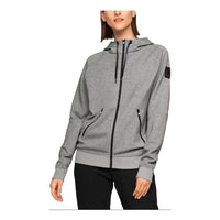 (WMNS) On Running Zipped Hooded Jacket 'Grey' 239.01134