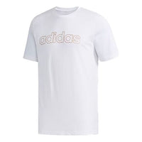 adidas M Ess Br Tee Sports Stylish Round Neck Short Sleeve White FM3444