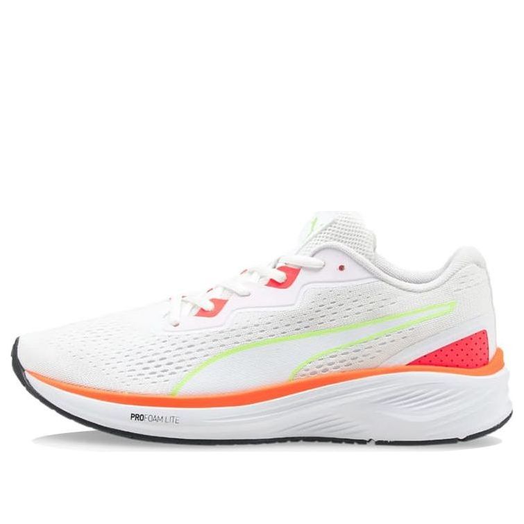 (WMNS) PUMA Aviator Low 'White Orange' 195175-05