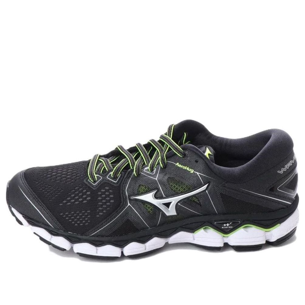 Mizuno Wave Sky 2 Cozy Wear-resistant Gray White Green J1GC181104