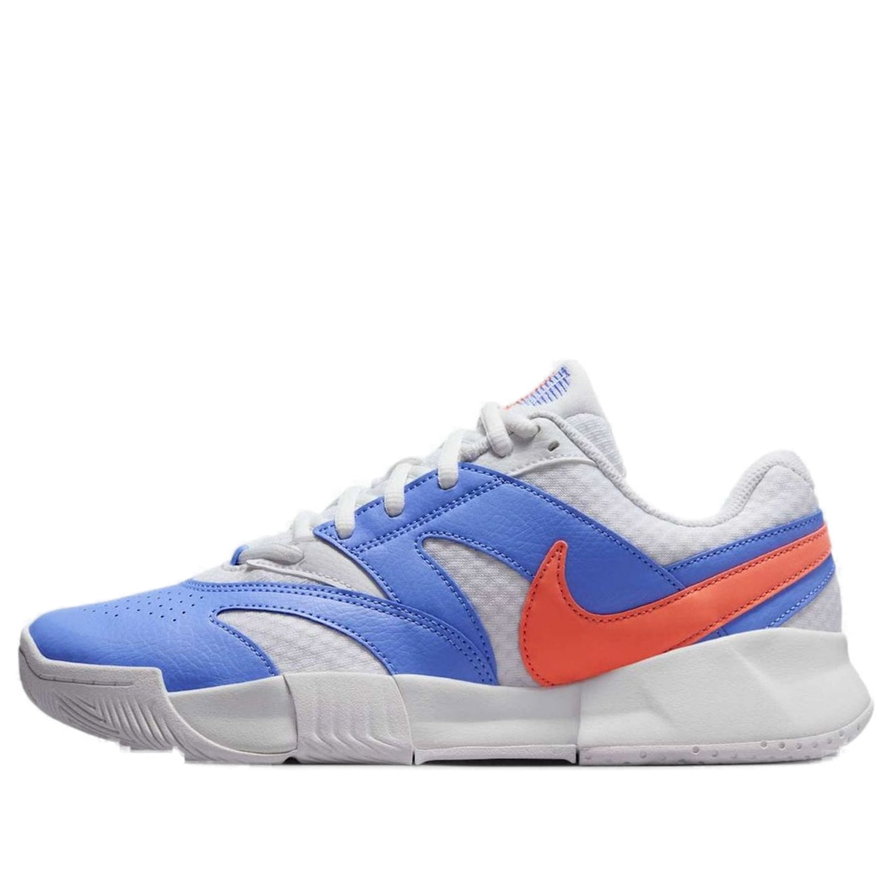 (WMNS) Nike Court Lite 4 'White Royal Pulse Mango' FD6575-110