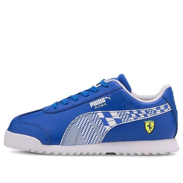 PUMA Scuderia Ferrari Roma Little Kids' Shoes Blue 339974-06