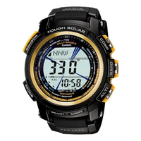 Men's CASIO Protrek Series Solar Power Movement 100m Waterproof Resin Stainless Steel Case Watch Mens PRW-2000A-1D