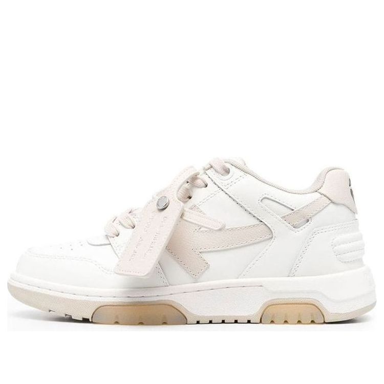 (WMNS) Off-White Out Of Office Low-Top Sneakers 'White Beige' OWIA259C99LEA0030161