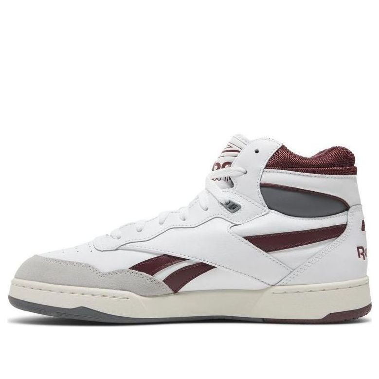 Reebok BB 4000 II Mid 'White Classic Maroon' 100033844