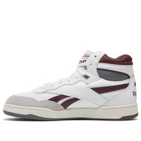 Reebok BB 4000 II Mid 'White Classic Maroon' 100033844