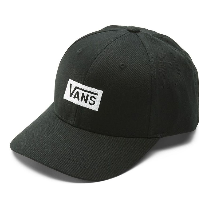 Vans Boxed Structured Jockey Hat 'Black' VN0A7SCZBLK