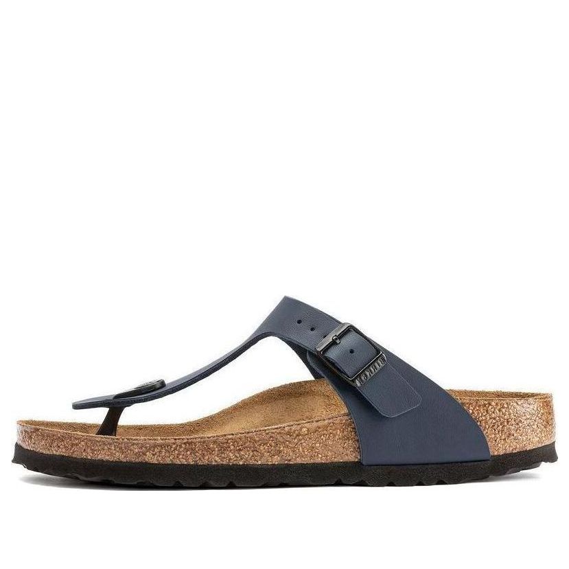 Birkenstock Gizeh Birko-Flor 'Blue' 0143623