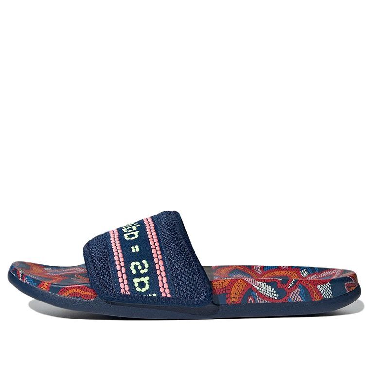 (WMNS) adidas Adilette Comfort Slide 'Floral Mystery Blue' GV7086