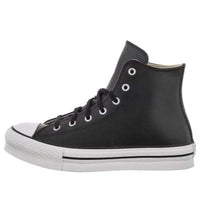 (GS) Converse Chuck Taylor All Star Eva Lift Platform Leather High Top 'Black' A02485C