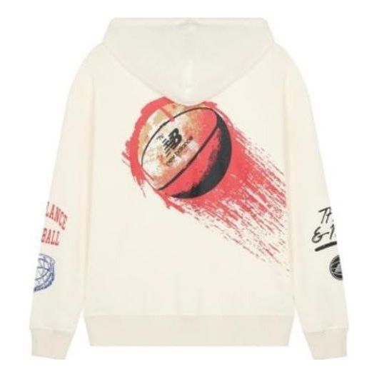 New Balance Hoops Merged Eras Sweat Hoodie Asia Sizing 'White' MT21592-RCA