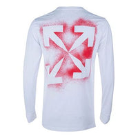 Off-White Fw20 Stencil Slim-Fit Round Neck Sweatshirt OMBA025E20FLE0030125
