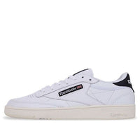 (WMNS) Reebok Club C Skate shoes 'White Black' CM9163